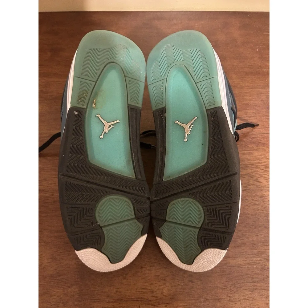 Jordan 4 Retro Teal 30th Anniversary Mens Sneaker 705331-330 Size 10